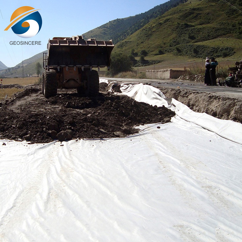 Геотекстильная ткань ПП под гравием