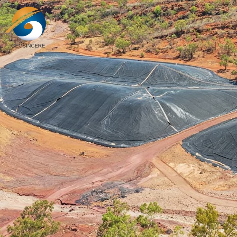 Geomembrana de HDPE para impermeabilización de vertederos
