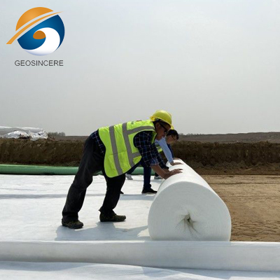 300 г полипропиленовый нетканый геотекстиль для дорожного строительства