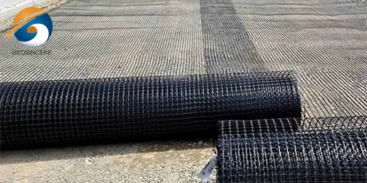 جدار استنادي مزود بشبكة جيولوجية لأنظمة حماية المنحدرات