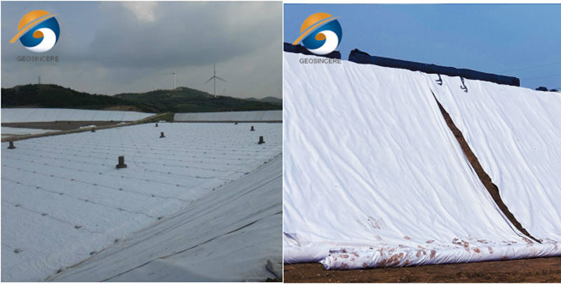 Иглопробивной геотекстиль из штапельного волокна