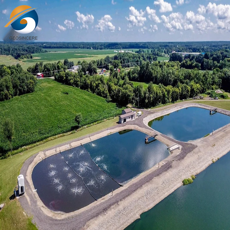 Ландшафтный пластиковый геомембранный слой HDPE