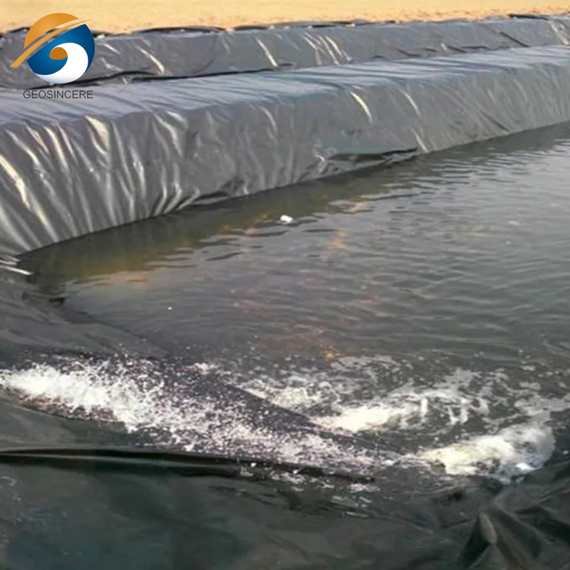 Gri GM13 500 Micron HDPE Geomembrane Fish Pond Liner