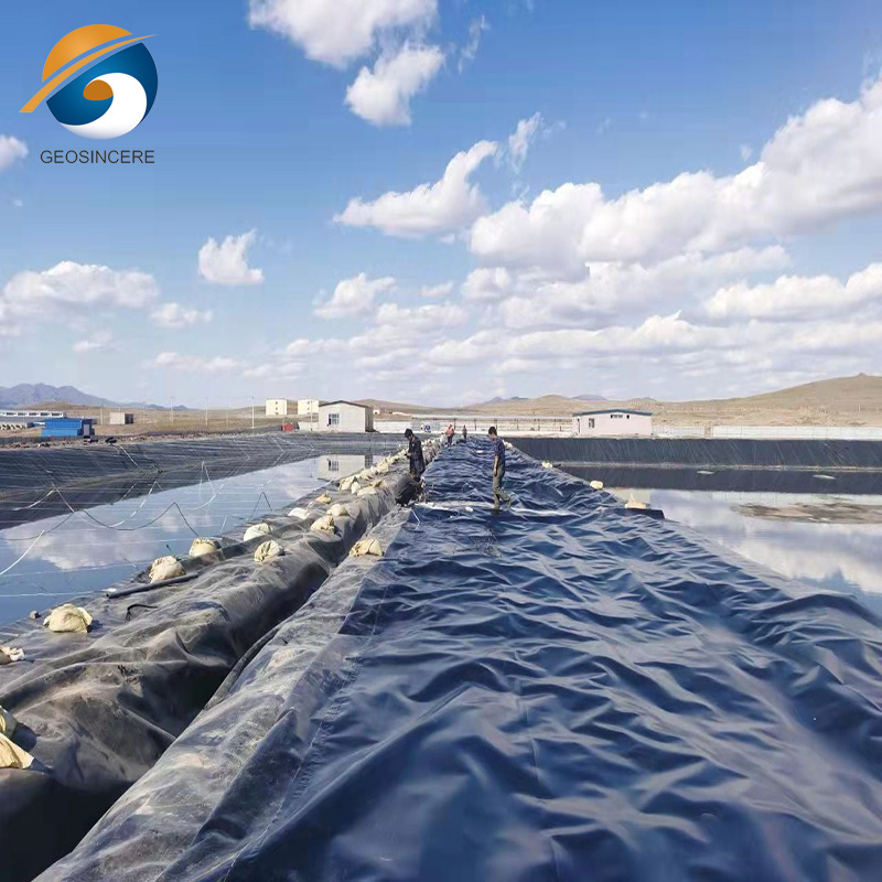 Agricultural Canal LLDPE Pond Liner Geosynthetic Membrane
