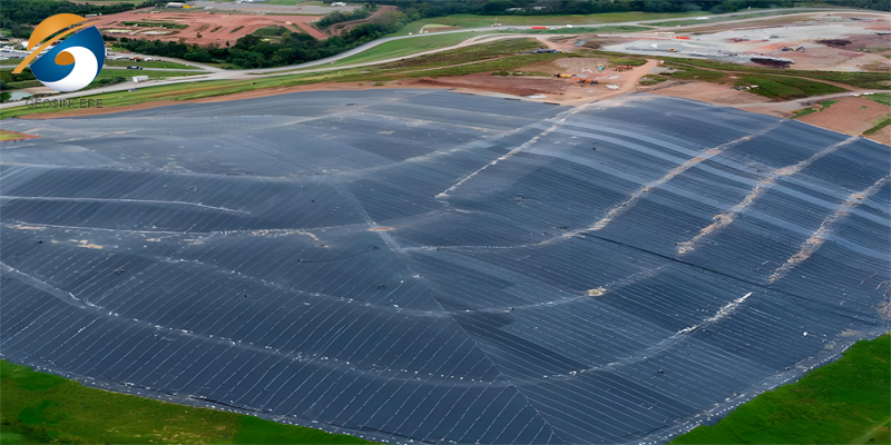 HDPE geomembrana 1mm