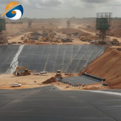 HDPE-Geomembranen für den unterirdischen Abfluss