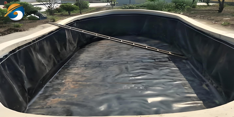 Revestimento de charcas de 0,75 mm de geomembrana de PEAD para aquacultura Revestimento de charcas de 0,75 mm de geomembrana de PEAD para aquacultura