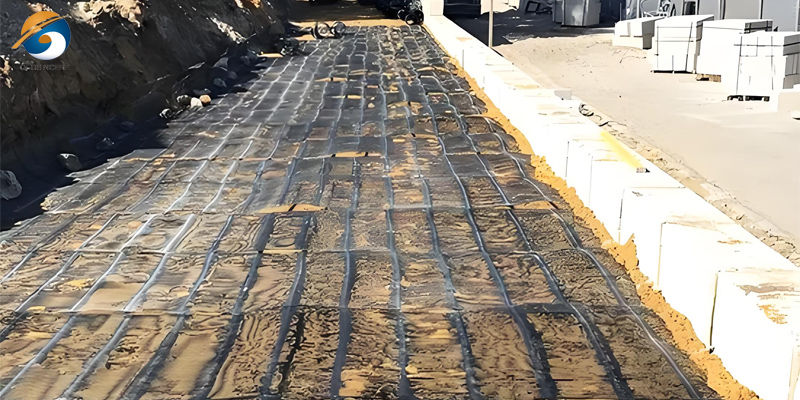 Geomalla para carreteras Geomalla para carreteras