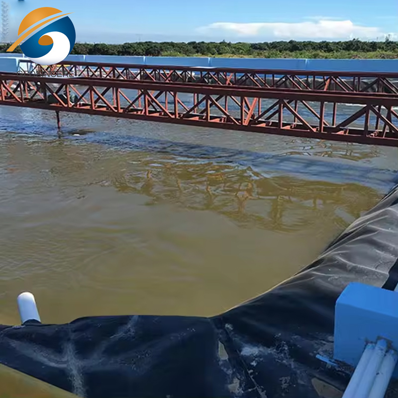 Прочный рулон геомембраны HDPE толщиной 1,5 мм для покрытия свалок