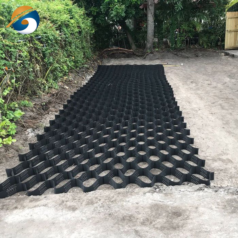 Стабилизатор гравия HDPE пластиковый Geocell для дорог