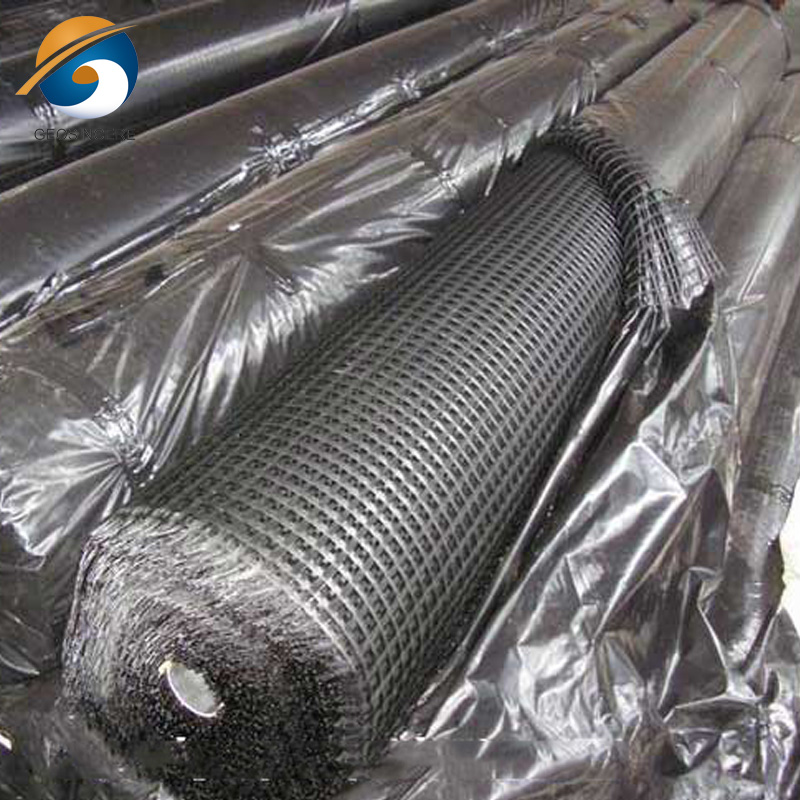 Геосетка из полиэстера для подъездных путей