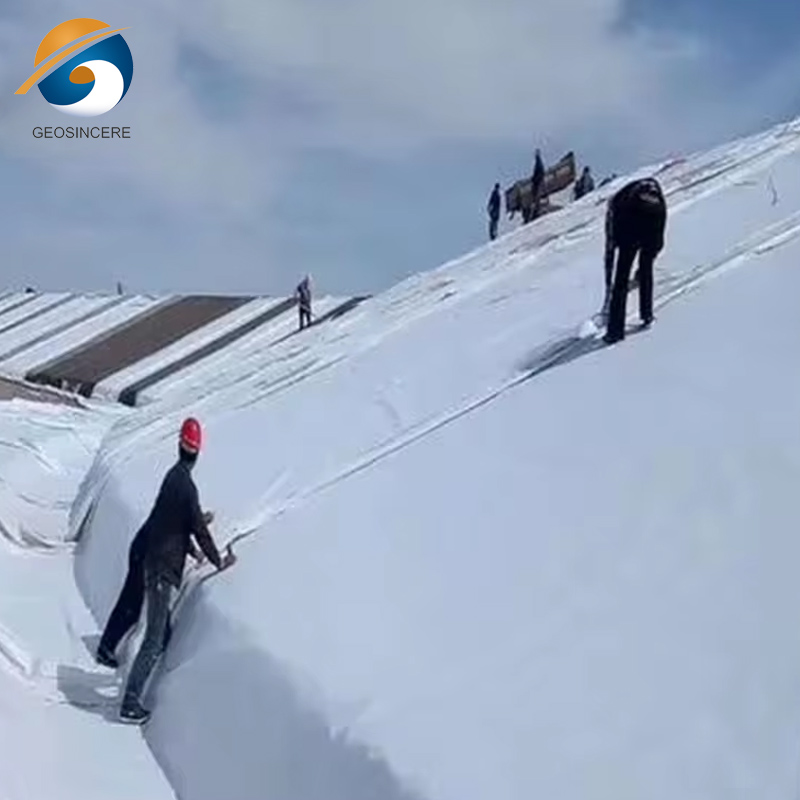 Разделительный слой из нетканого полипропиленового геотекстиля