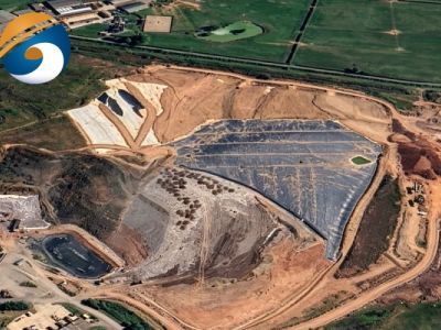 GEOSINCERE Geosintetik Geomembran 1mm untuk Aplikasi Penahan Air Industri