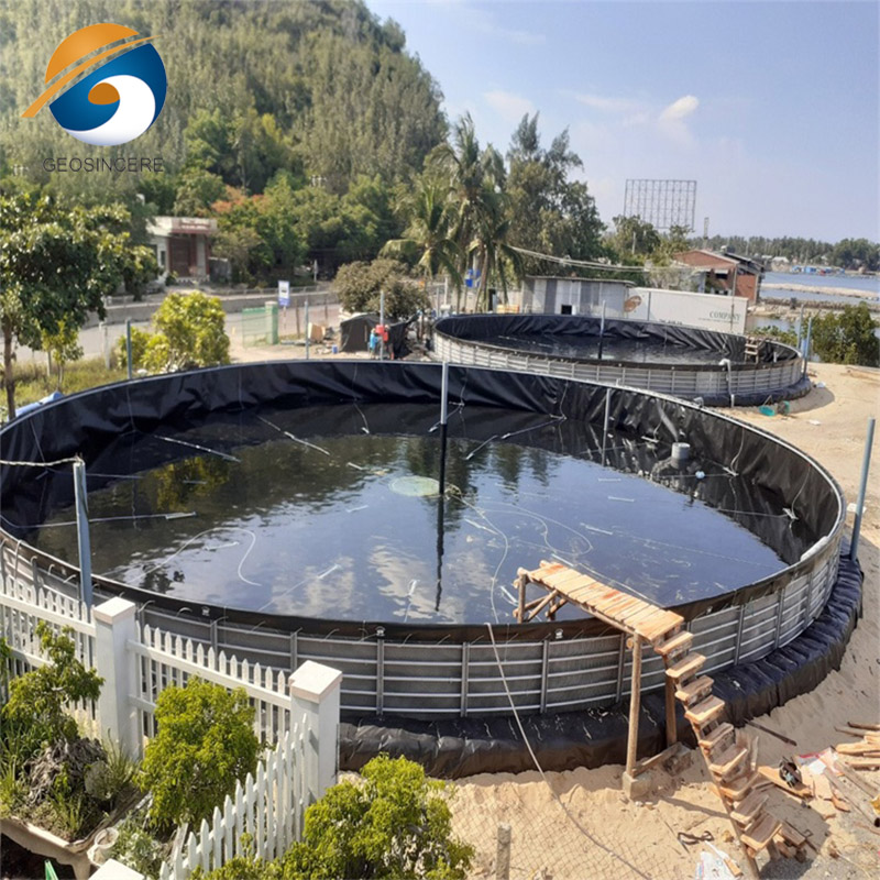 ราคาโรงงานบ่อเลี้ยงปลา กุ้ง สัตว์น้ำ Geomembrane