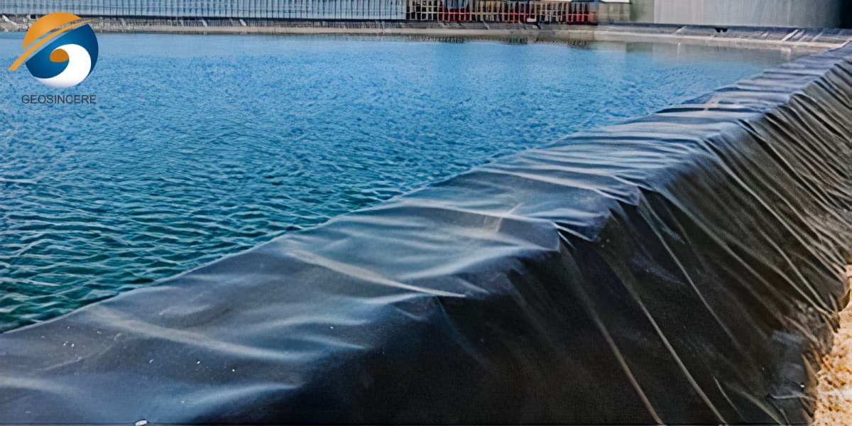 Hoja de geomembrana para revestimiento de canales