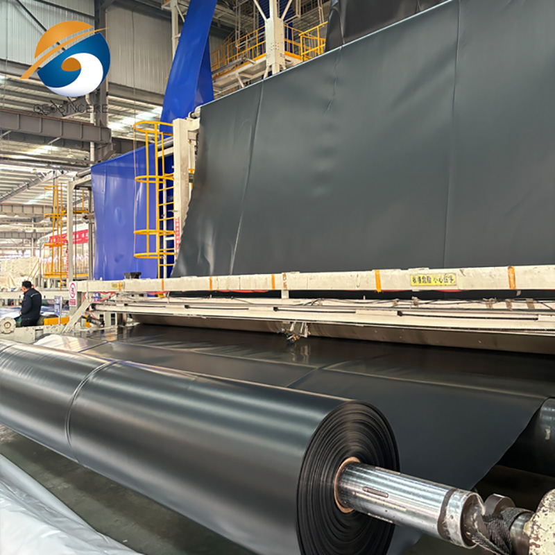 60 мил HDPE Liner Непроницаемая геомембрана для захоронения отходов 60 мил HDPE Liner Непроницаемая геомембрана для захоронения отходов