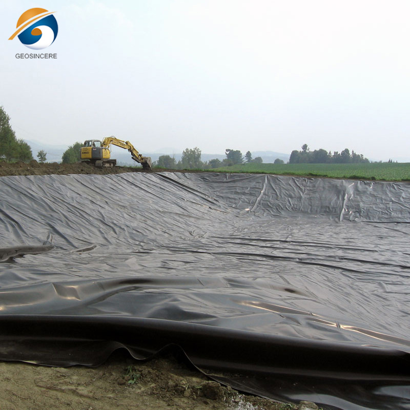 Geomembrana de 1 mm para depósitos de agua