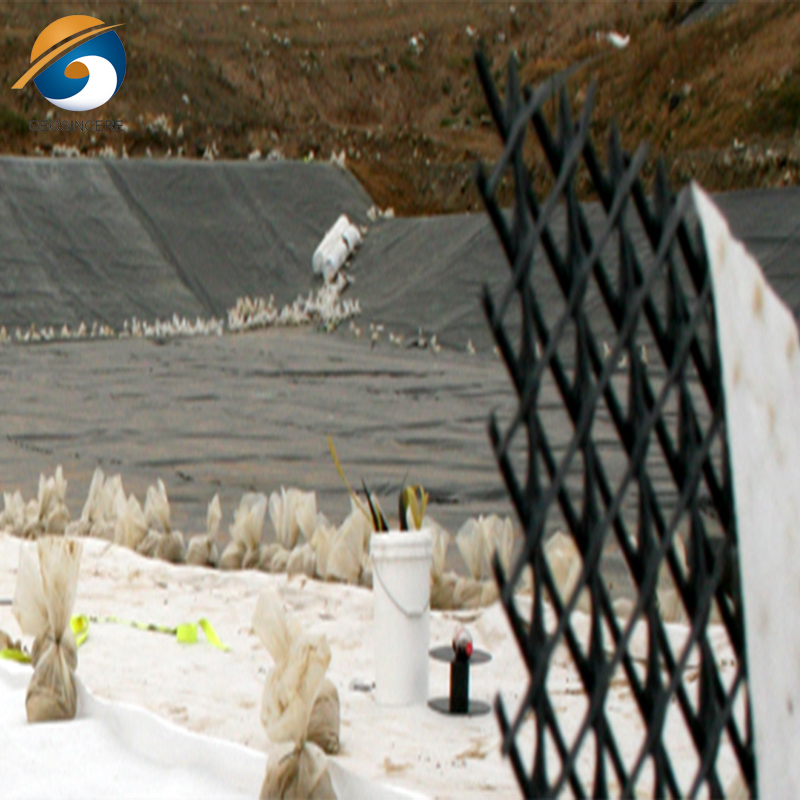 Geonet composto de drenagem de alta resistência à tração