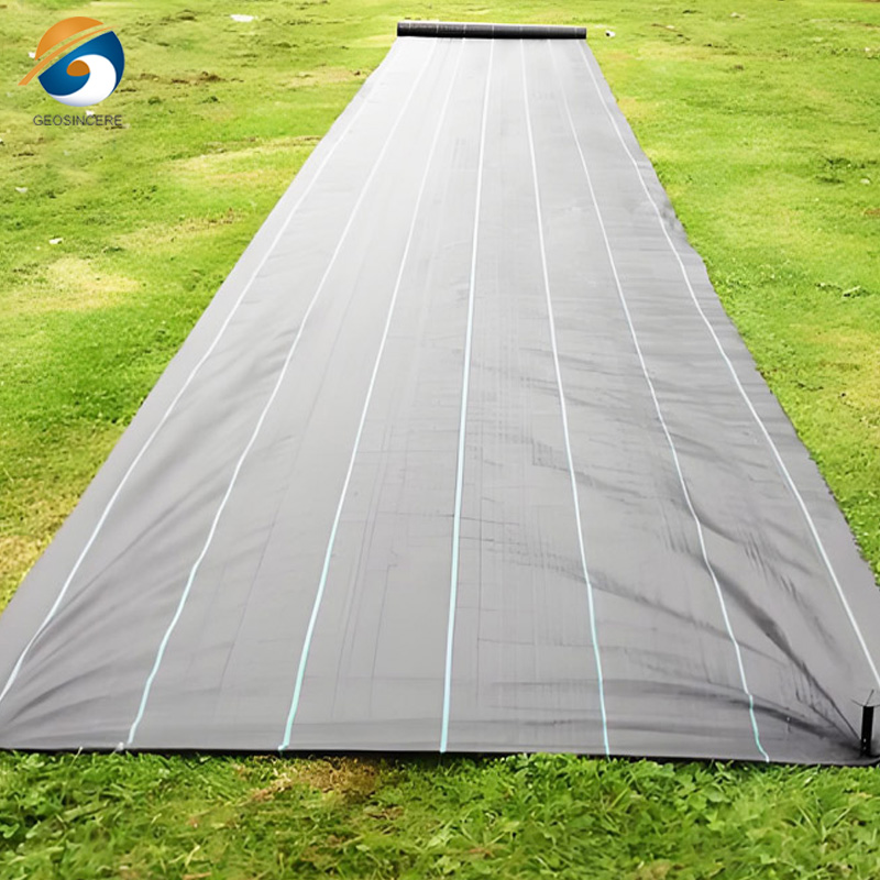 Tejido geotextil tejido de polipropileno para refuerzo y separación de suelos