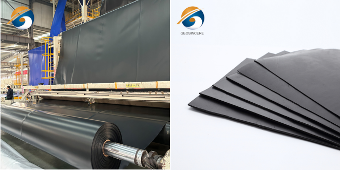 Geomembrana HDPE Geomembrana HDPE