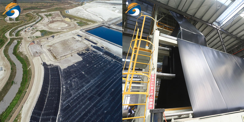 1.5mm Landfill HDPE Retention Pond Liner Geomembrane 1.5mm Landfill HDPE Retention Pond Liner Geomembrane