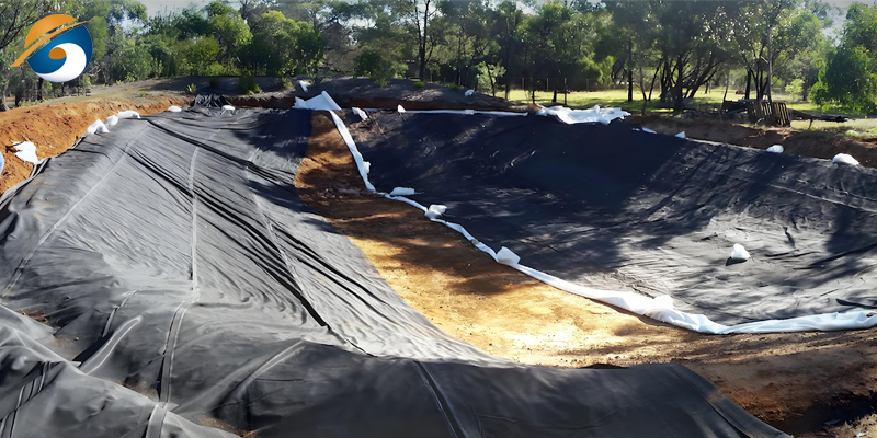 Revestimiento de estanque de LLDPE Revestimiento de estanque de LLDPE