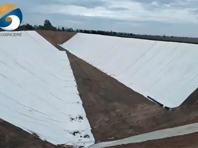 Defeito de soldadura por extrusão em revestimento de PEAD