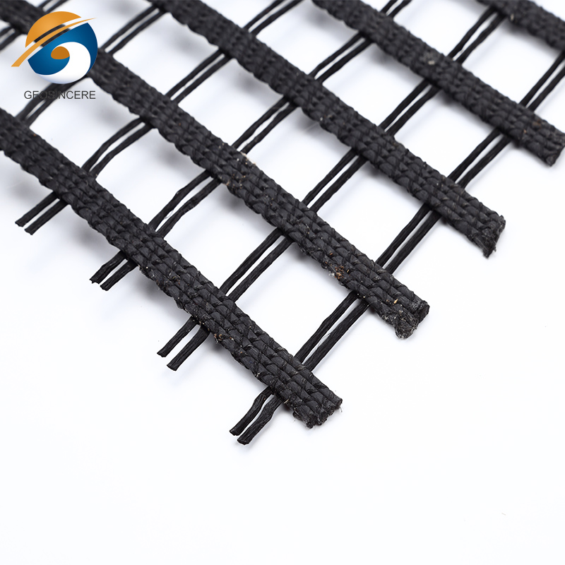 Геосетка из полиэстера для подъездных путей