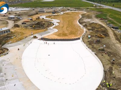 Kain Geotekstil Geosintetik GEOSINCERE di Bawah Paving