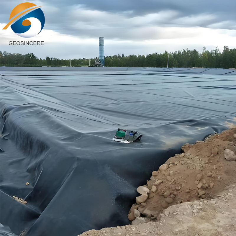 HDPE geomembrana 1mm