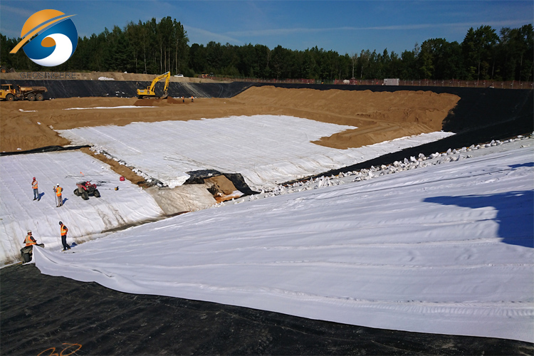 Геотекстиль из полиэстера и нетканого материала с непрерывной нитью Геотекстиль из полиэстера и нетканого материала с непрерывной нитью