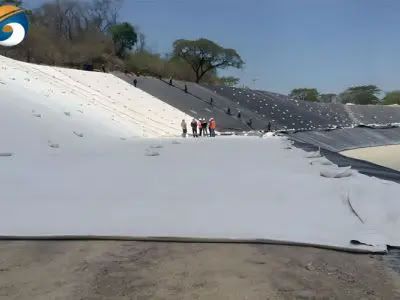 Geomembrana de PEAD para mineração