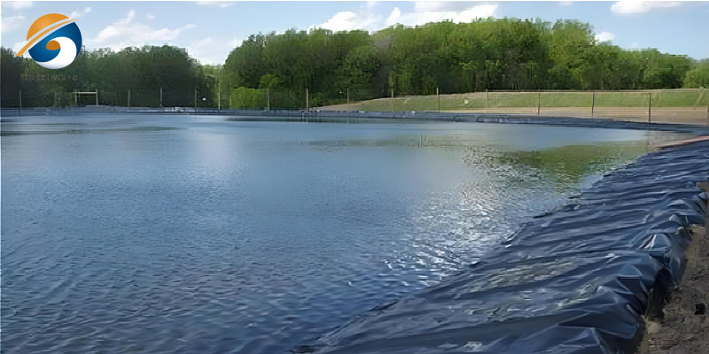 Геомембрана HDPE 1 мм пластиковая облицовка пруда Геомембрана HDPE 1 мм пластиковая облицовка пруда