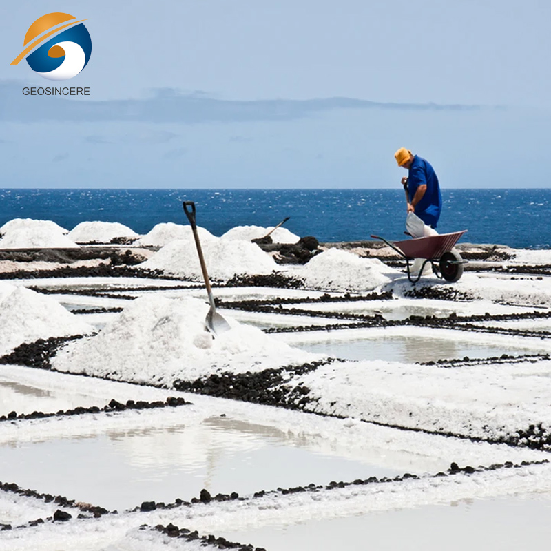 แผ่นซับในบ่ออุตสาหกรรมเกลือ Geomembrane ที่ไม่สามารถซึมผ่านได้