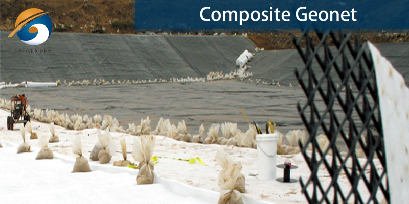 Geossintéticos Geonet Compostos de Drenagem de 10 mm de Espessura Geossintéticos Geonet Compostos de Drenagem de 10 mm de Espessura