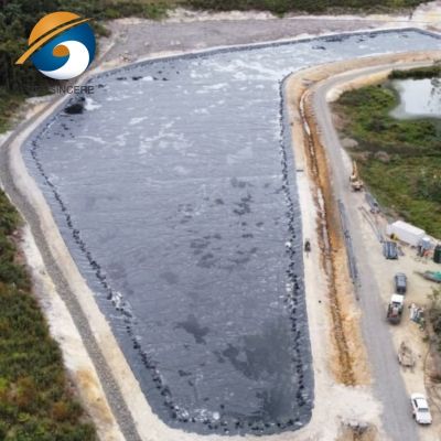 Revestimiento de HDPE de 2 mm para aplicaciones de embalses