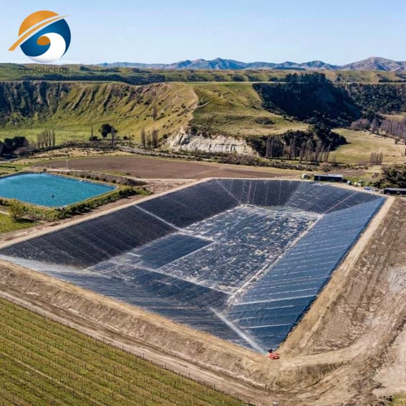Membrana de HDPE para depósitos de agua
