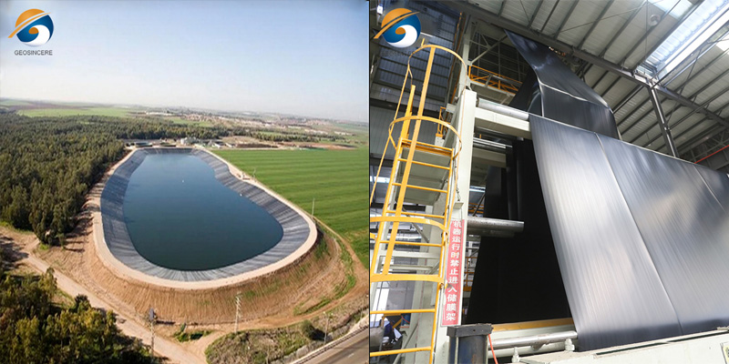 Непроницаемая геомембрана LDPE для сельского хозяйства