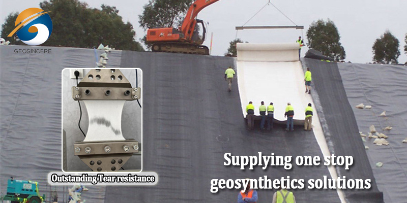 Geotextile กับ Geomembrane Geotextile กับ Geomembrane