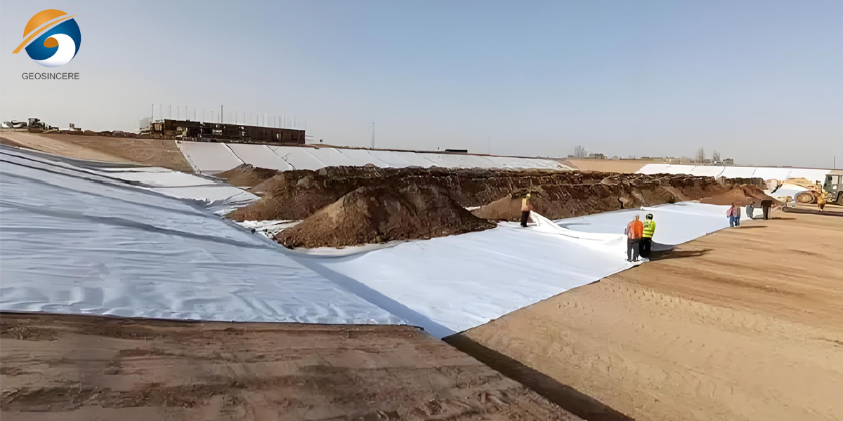 ผ้า Geo ใต้กรวดสำหรับอุตสาหกรรม ผ้า Geo ใต้กรวดสำหรับอุตสาหกรรม