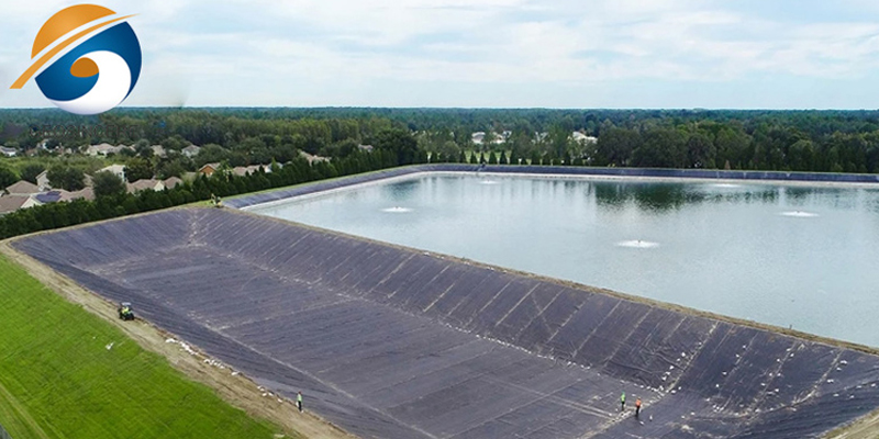 Геомембрана HDPE 1,5 мм для подкладки резервуара для воды Геомембрана HDPE 1,5 мм для подкладки резервуара для воды