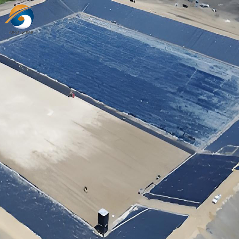 Лист геомембраны LDPE для покрытия полигонов ТБО