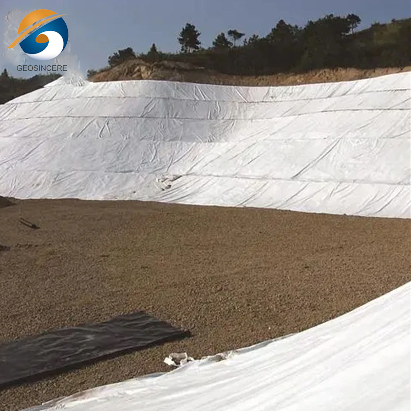 نسيج جيوتكسيل غير منسوج مثقوب بالإبرة