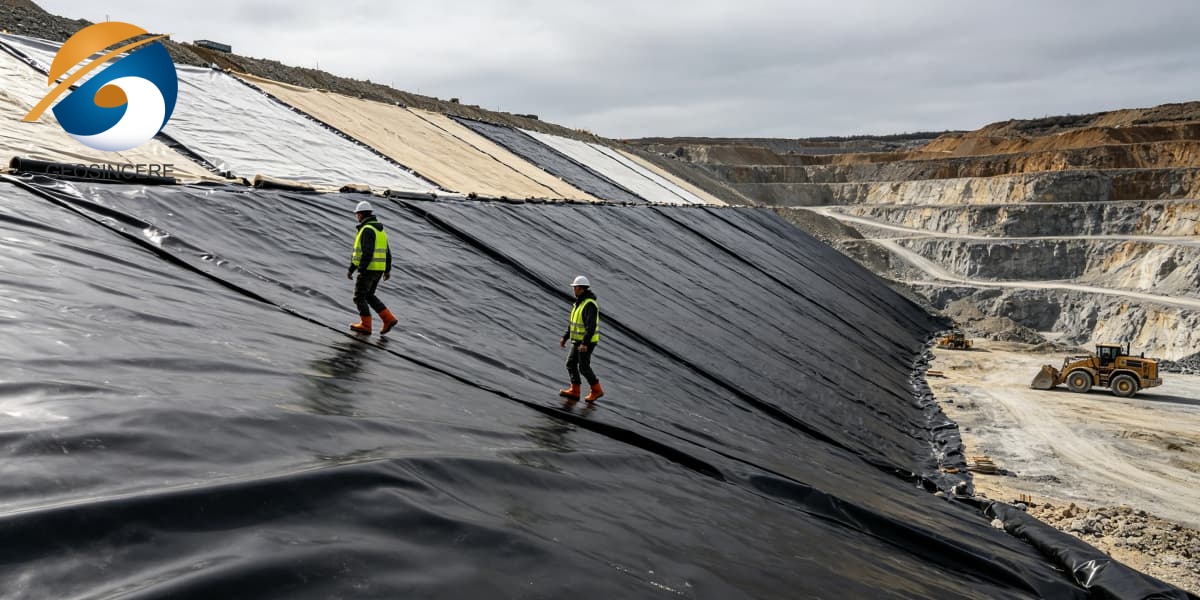 80 Mil HDPE-Auskleidung für Abdichtungsanwendungen