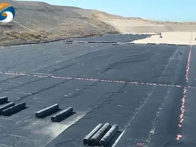 монтаж биогазового лайнера
