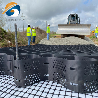 Геоячейковая сетка HDPE для подъездной дороги