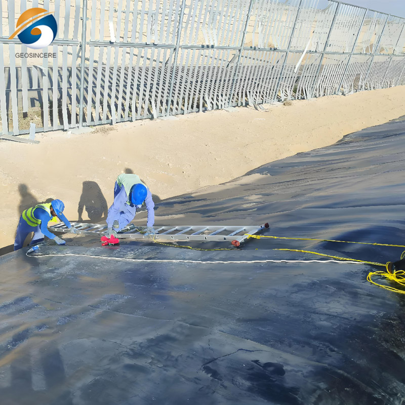 แผ่นบุบ่อ HDPE สำหรับอ่างเก็บน้ำ